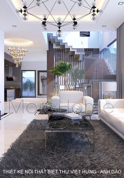 Trang trí nội thất biệt thự Việt Hưng - Anh Dảo
