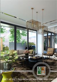 Trang trí nội thất biệt thự hiện đại Anh Phúc Nghệ An