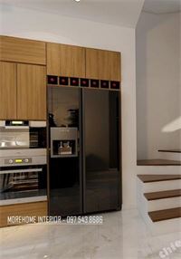 Thiết kế nội thất  phòng bếp hiện đại tại Hoàng Quốc Việt - chị Hương