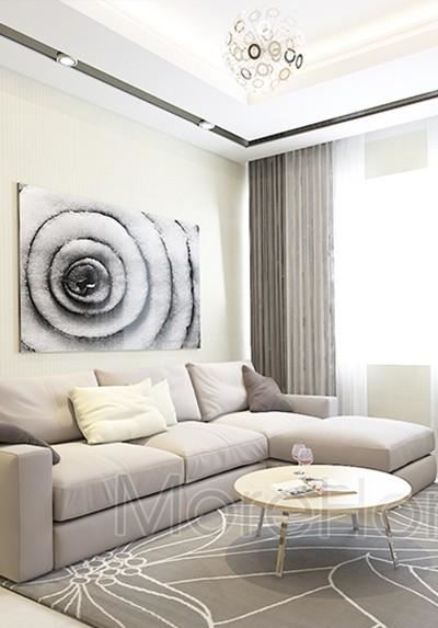 Thiết Kế phòng khách Căn Hộ Cao Cấp Sunrise City - Chị Hồng