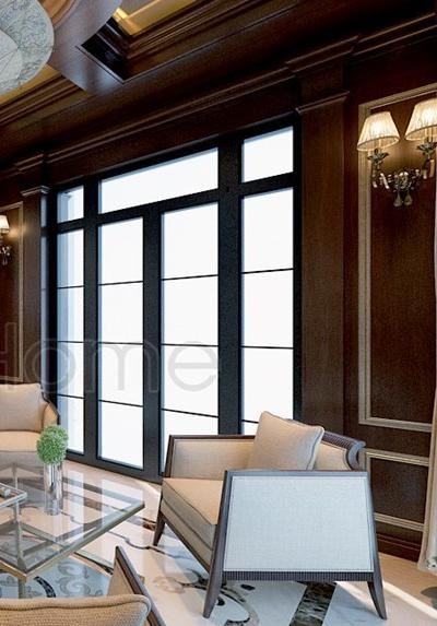 Thiết kế nội thất phòng khách Biệt Thự VinHomes Central Park