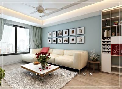 Tổng hợp các mẫu thiết kế phòng khách chung cư đẹp