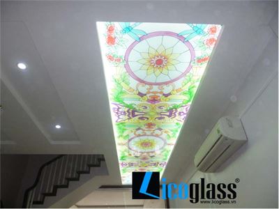 Trần kính nghệ thuật trừu tượng