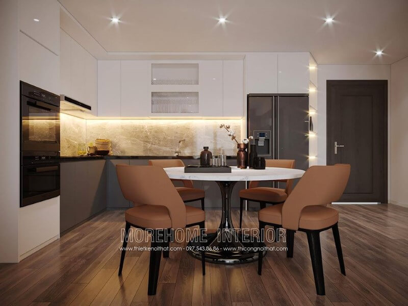 Mẫu thiết kế chung cư đẹp sang trọng thu hút gây ấn tượng mạnh