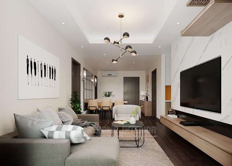  NỘI THẤT CHUNG CƯ 70M2, 100M2 “ĐÁNH GỤC” MỌI GIA CHỦ