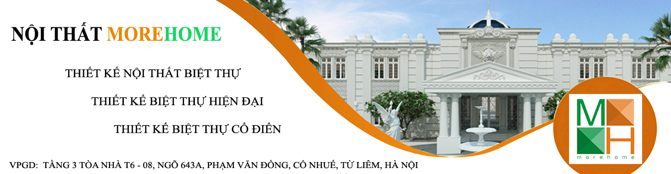 trang trí biệt thự Morehome